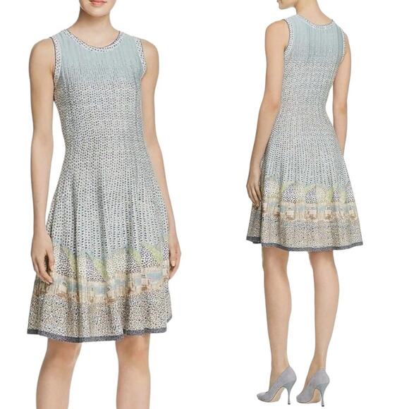 Nic+Zoe Sunny Days Twirl Dress Womens XL Sleeveless Knit Fit & Flare Beachy - Picture 1 of 8